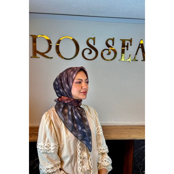 Desenli Soft Eşarp 03LB